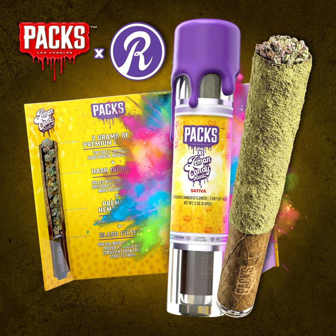 PACKS Los Angeles - Lemon Candy Runtz | Classic Blunt | 2.5g - 1