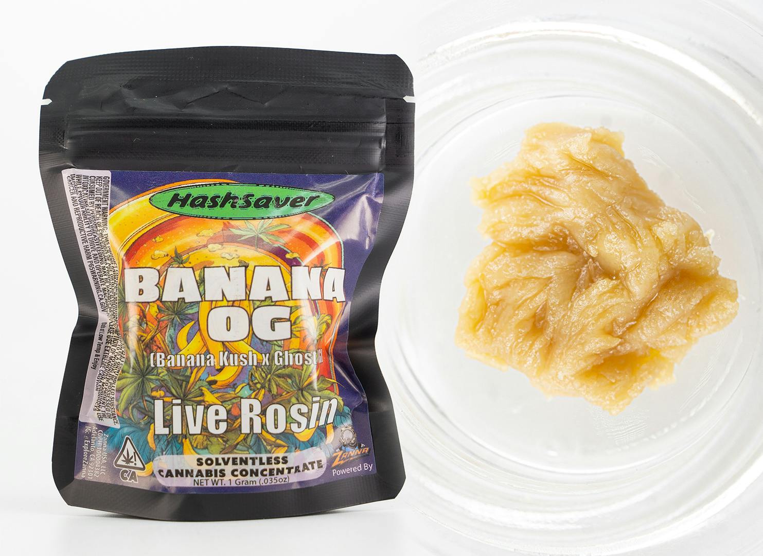 Zanna - Banana OG 1G-Live Rosin - 1