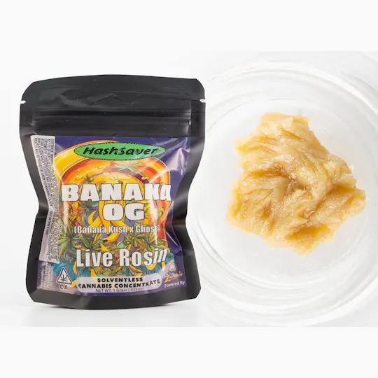Zanna - Banana OG 1G-Live Rosin - 1