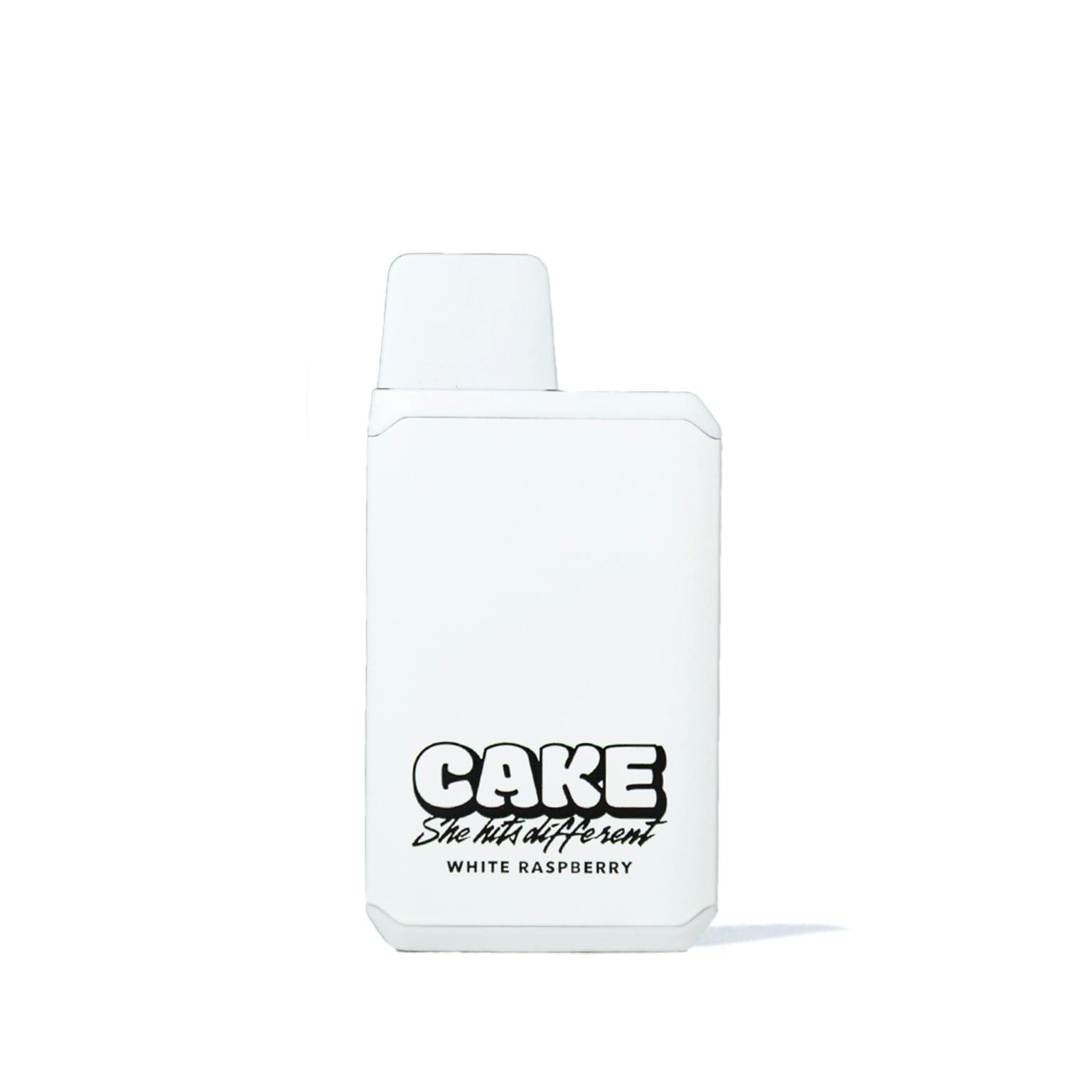 CAKE she hits different - White Raspberry | Designer Distillate Disposable | 0.9g - 1