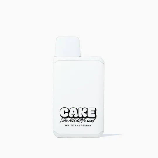 CAKE she hits different - White Raspberry | Designer Distillate Disposable | 0.9g - 1