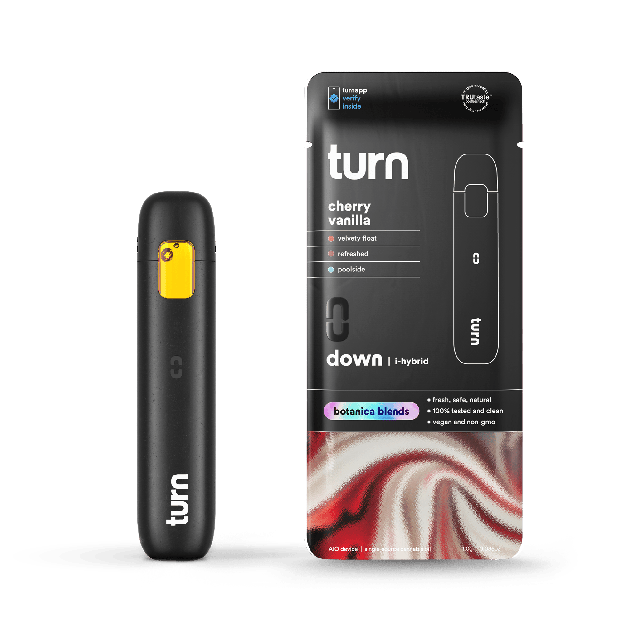 turn - Cherry Vanilla | Botanica Blends | AIO | Indica-Hybrid - 1