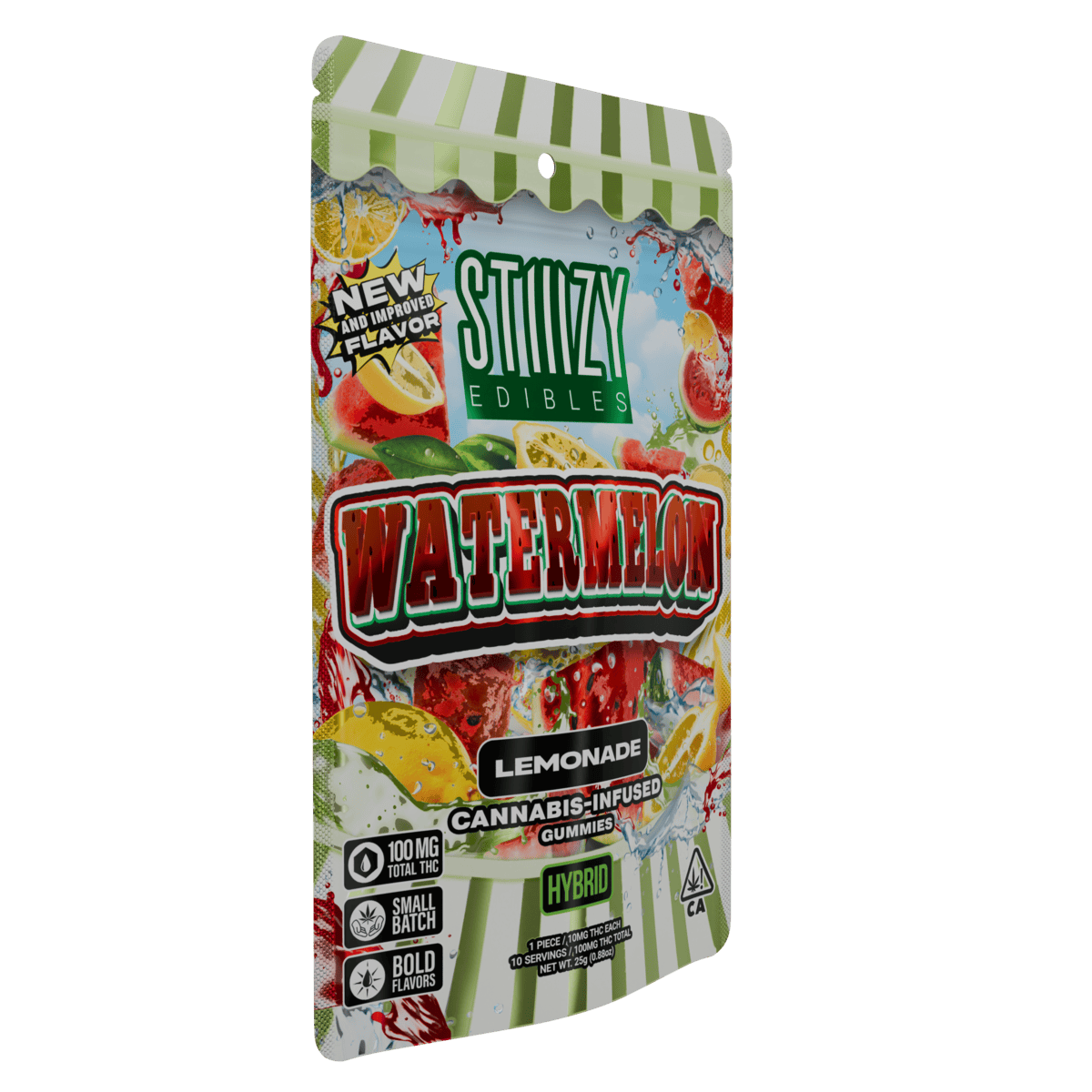 STIIIZY - - WATERMELON - 100MG LEMONADE EDIBLES - 1