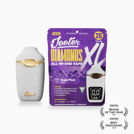 Jeeter - Jeeter | Sugar Plum | Diamonds XL 2G All-In-One Vape - 1