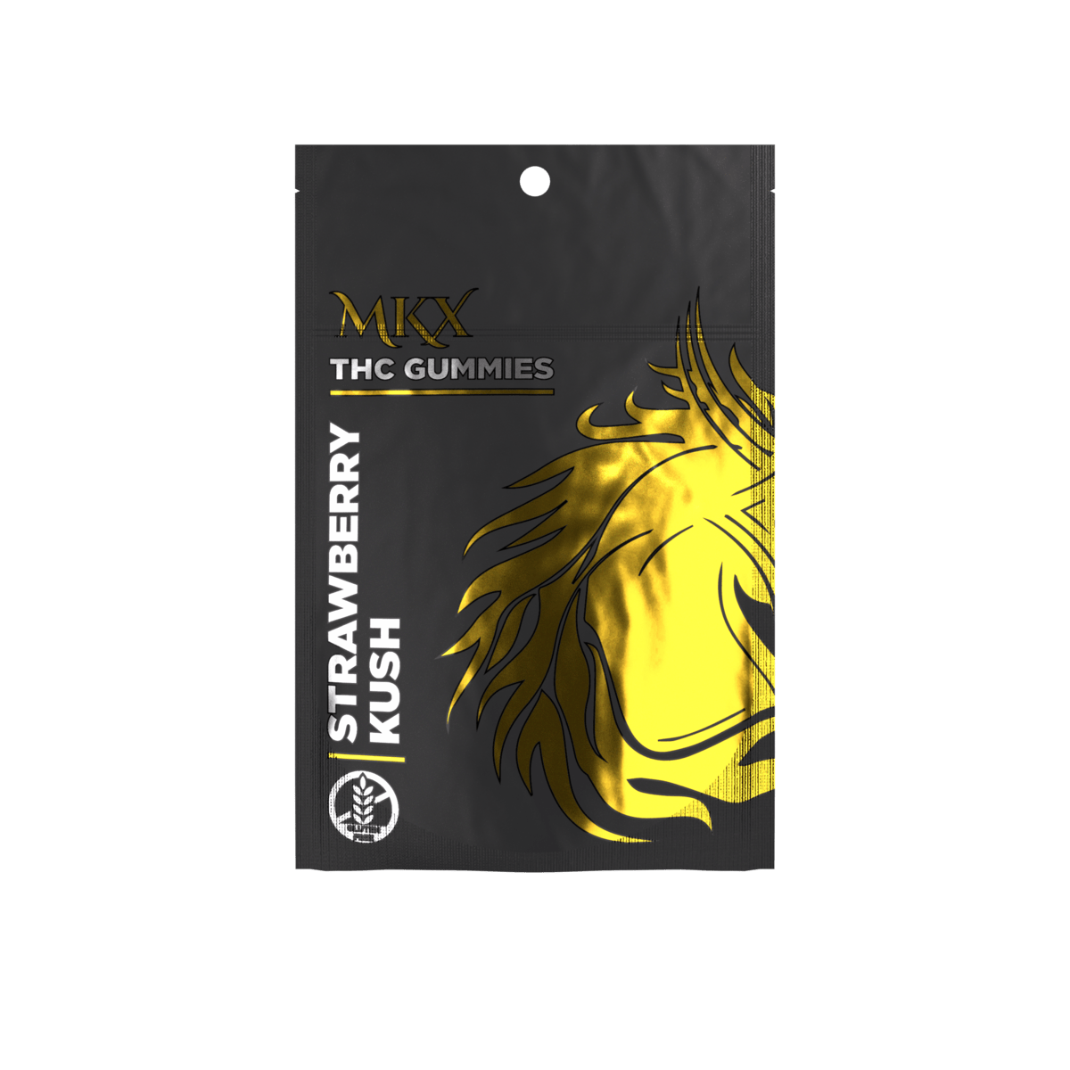 MKX Oil Co - Strawberry Kush Gummies | 100mg | 5ct | 20mg/ea - 1