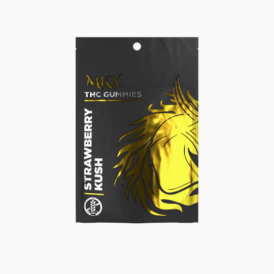 MKX Oil Co - Strawberry Kush Gummies | 100mg | 5ct | 20mg/ea - 1