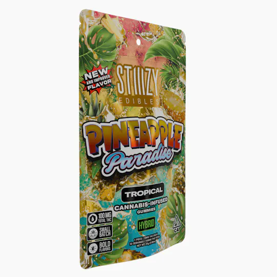 STIIIZY - - PINEAPPLE PARADISE - 100MG TROPICAL EDIBLES - 1