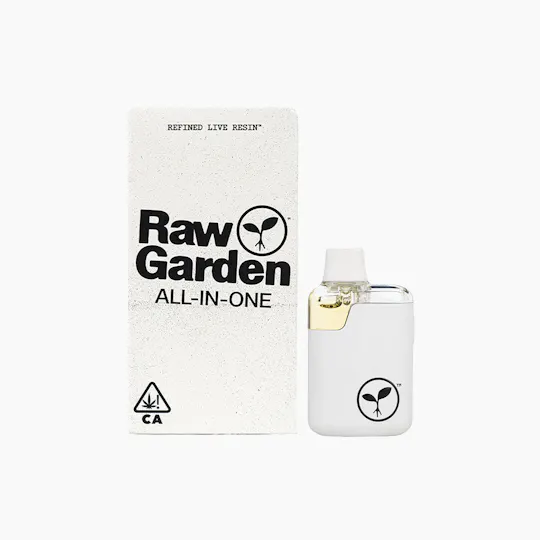 Raw Garden - Lemon Cookies Refined Live Resin™ All-In-One 1.0g - 1