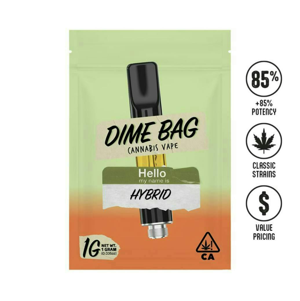 Dime Bag - Bubba Gum v6 | Cartridge | 1g - 1