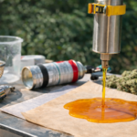 Open blasting cannabis