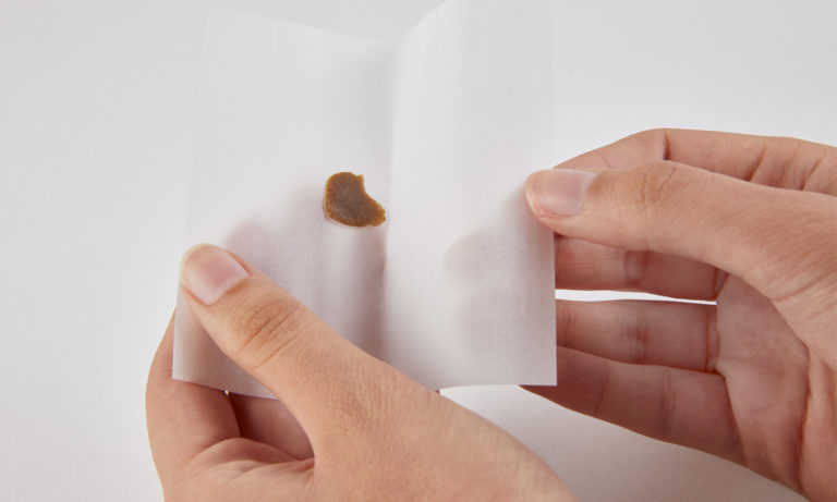 Click to see a larger version of the image turning hash to rosin