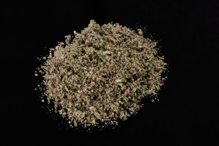 Pile of shake weed