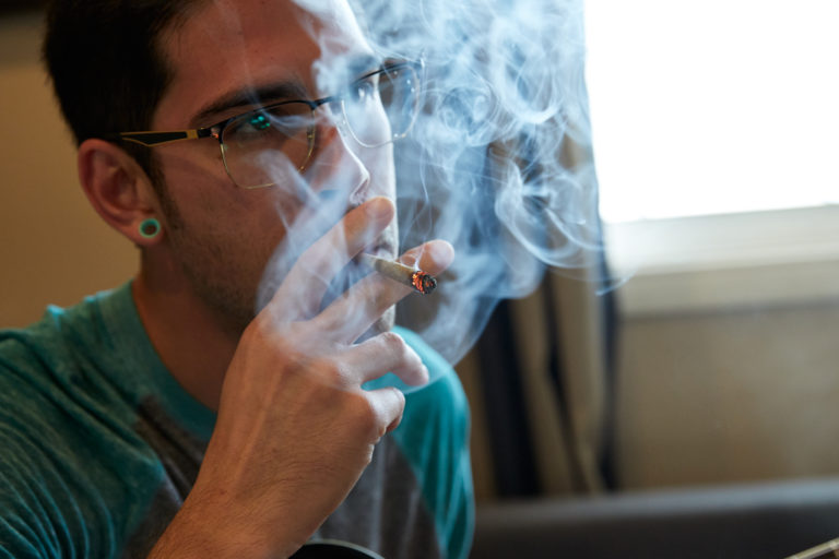Click to see a larger version of the image Does smoking weed cause acne?