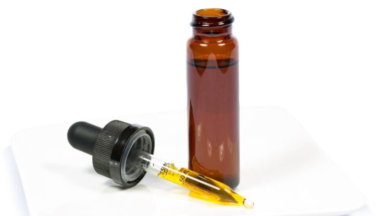 cbd tincture bottle