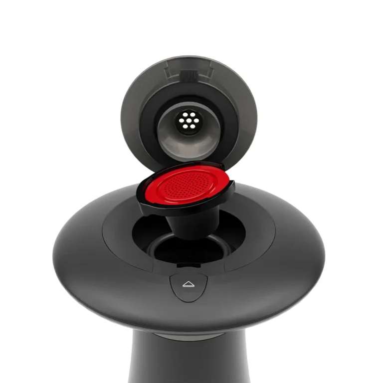 Click to see a larger version of the image Ooka pod inserted into Ooka device
