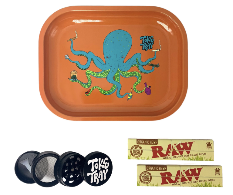 Token Tray rolling tray set