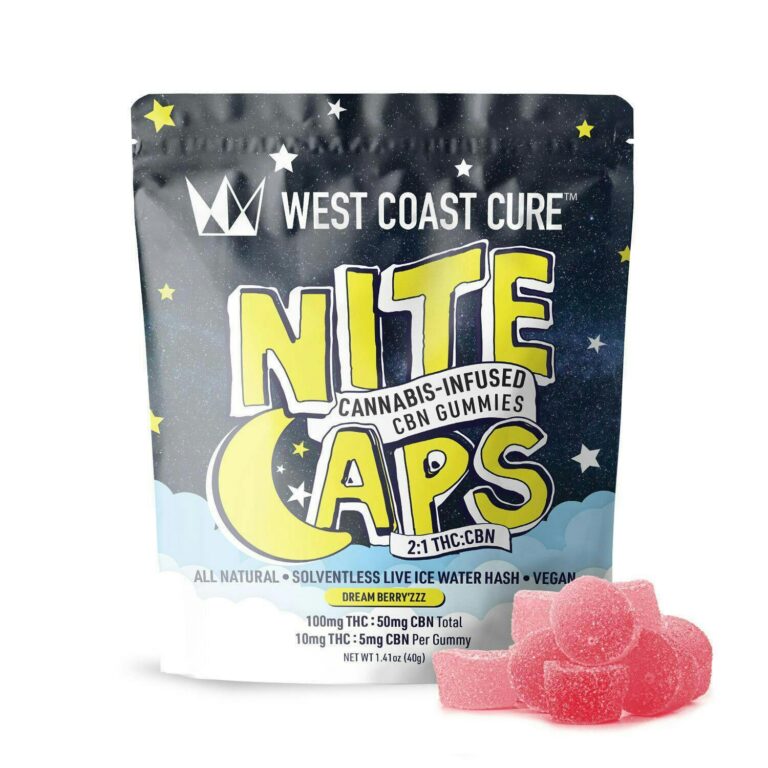 West Coast Cure Dream Berry'zzz Gummies