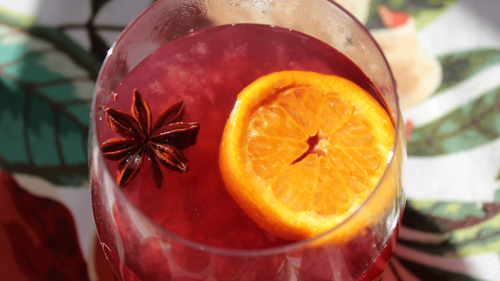 Cannabis drink with garnish