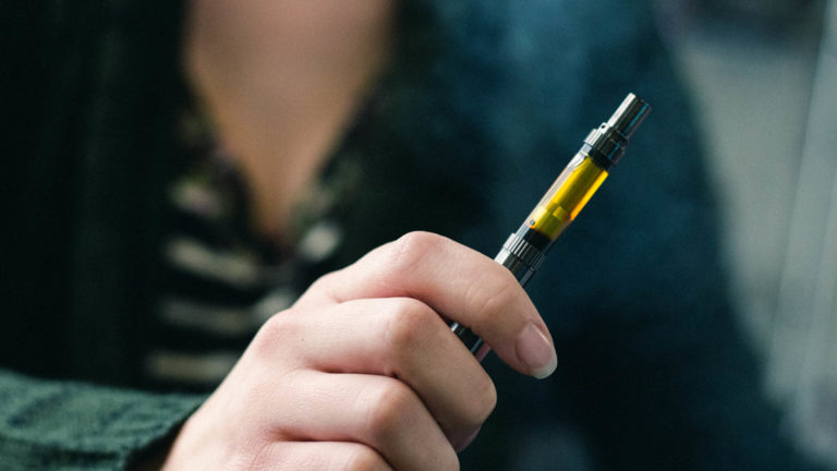THC vape pen cartridge