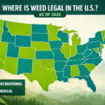 US maps of legal states