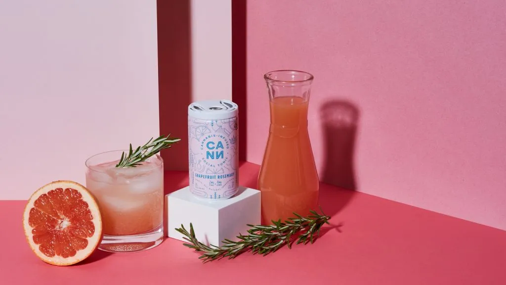 Low-dose THC drink
