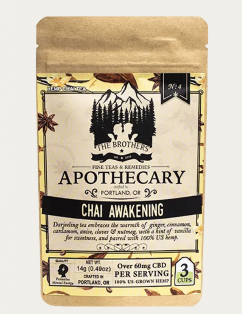 Chai Awakening Hemp CBD Tea by The Brothers Apothecary