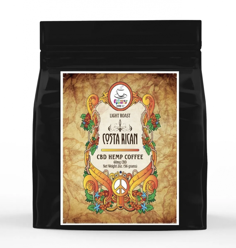 Costa Rican CBD Coffee by Flower Power Coffee Co.