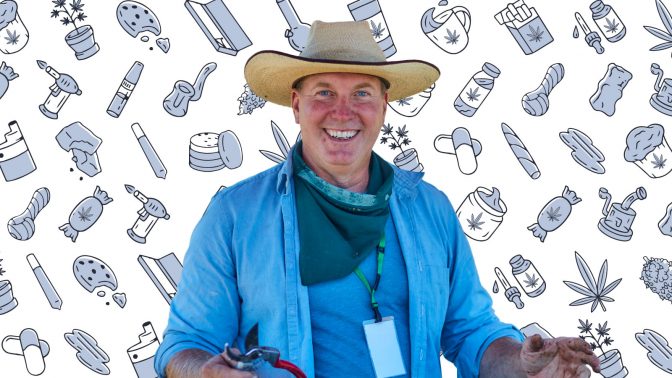 culinary and cannabis farmer Aaron Keefer