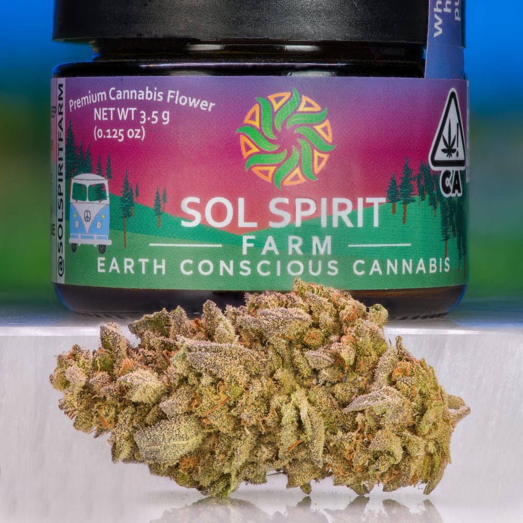 something blue marijuana strain by sol spirit