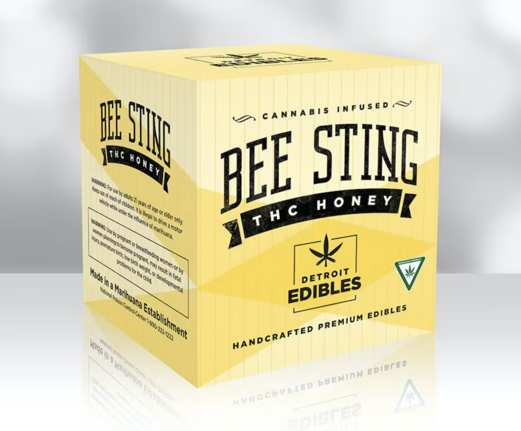 Detroit Edibles Bee Sting Honey